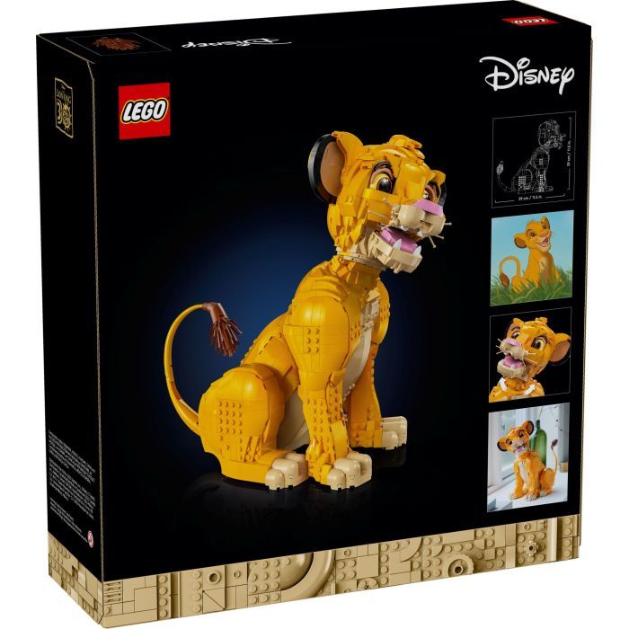Конструктор LEGO Disney Classic Юний король Лев Сімба (43247) зображення 5