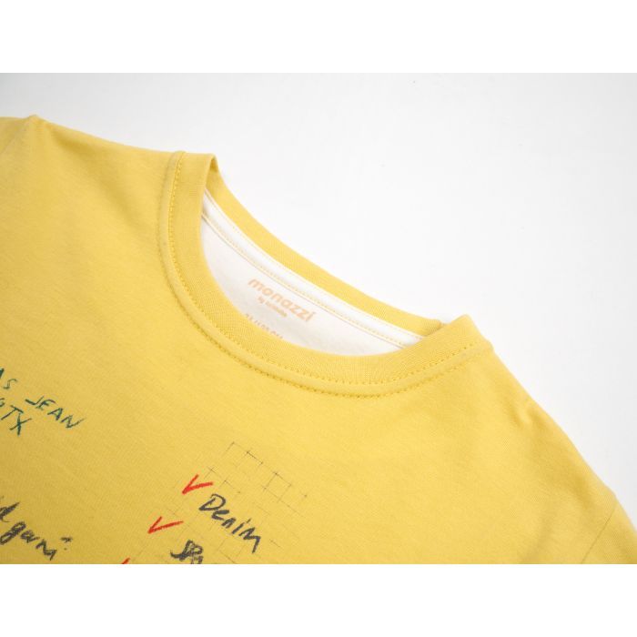 Футболка дитяча Aziz з джинсами (16272-1280B-yellow) зображення 3