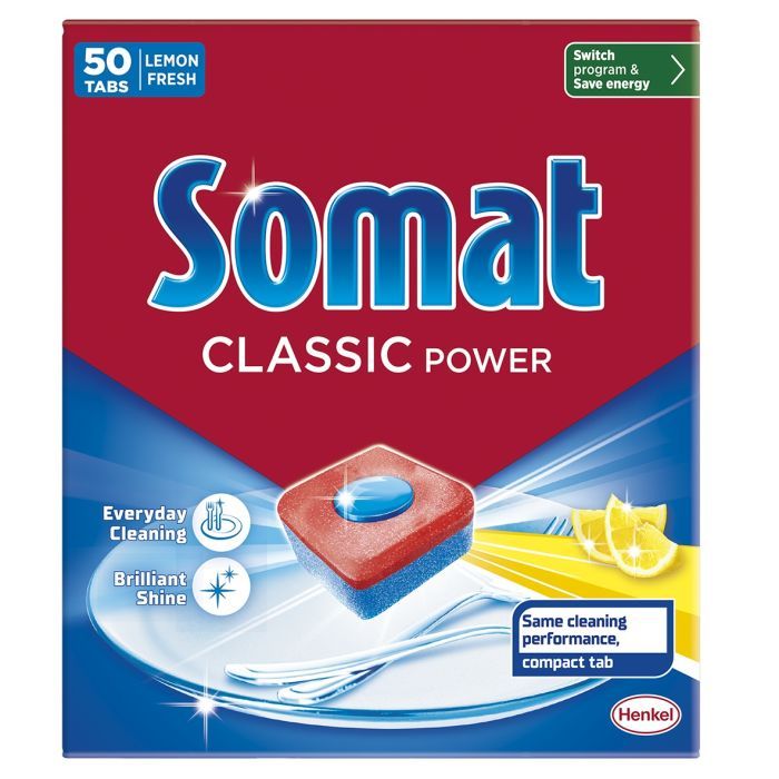 Таблетки для посудомийних машин Somat Classic Power 95 шт. (9000101810059)