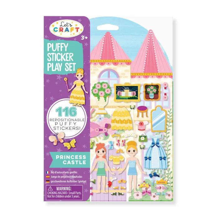 Развивающая игрушка Let's Craft Фантастические миры - замок принцессы (PSB003)