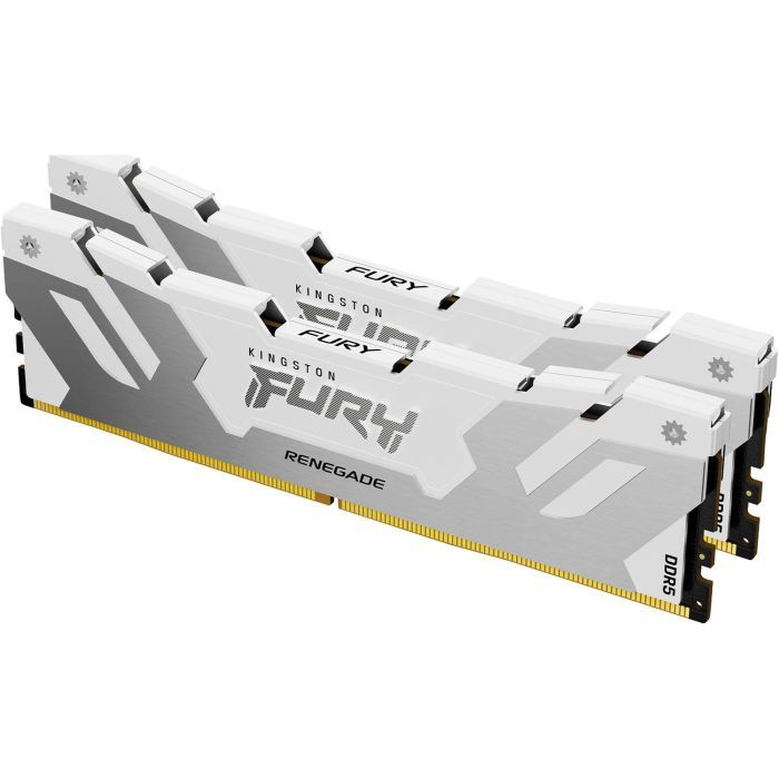 Модуль памяти для компьютера DDR5 32GB (2x16GB) 7200 MHz Renegade White XMP Kingston Fury (ex.HyperX) (KF572C38RWK2-32) изображение 2