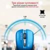 Мышка Promate Contour Wireless Blue (contour.blue) изображение 3