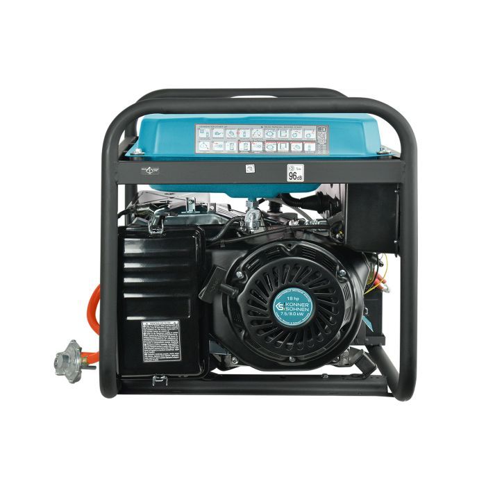 Генератор Konner&Sohnen газобензиновий KS 10000E G, 230V, 8.0kW, електростартер, 87кг (KS10000EG) зображення 6
