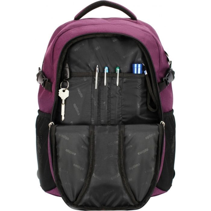 Рюкзак шкільний Optima 18.5" 2 в 1 Сірий (O96908-02) зображення 6