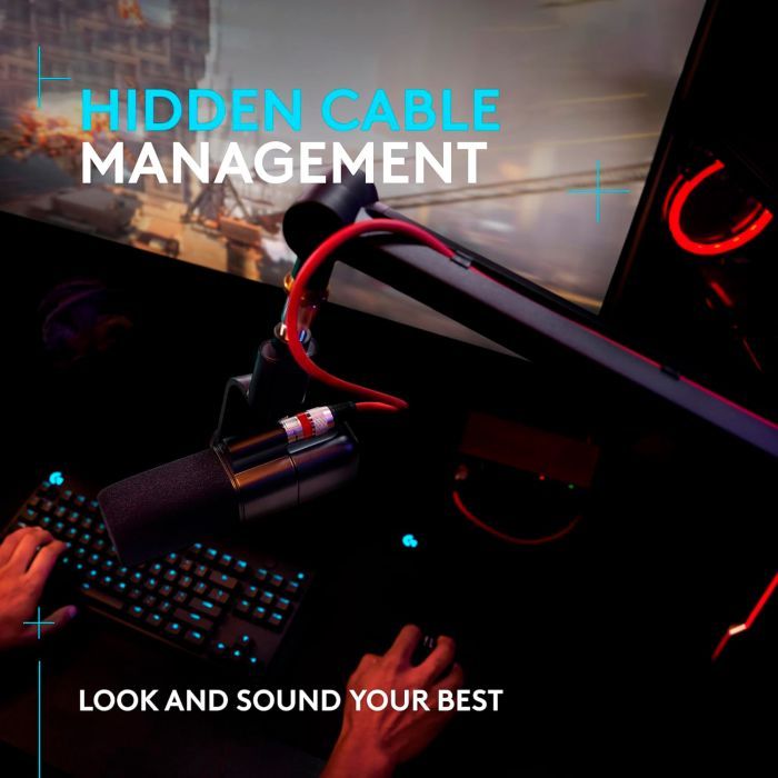 Стойка для микрофона Logitech G Compass Premium Broadcast Boom Arm (955-000076) изображение 5