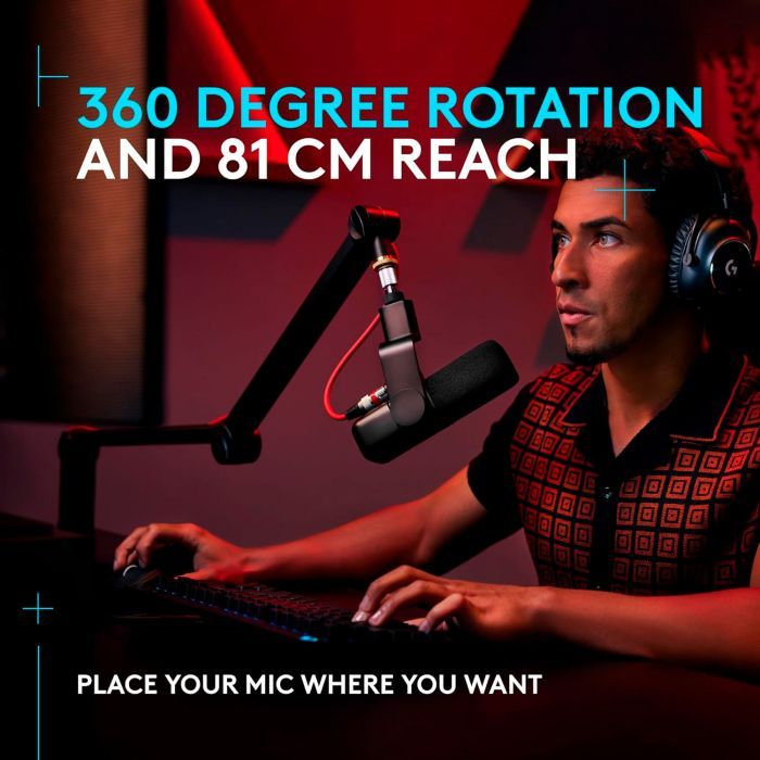Стойка для микрофона Logitech G Compass Premium Broadcast Boom Arm (955-000076) изображение 7