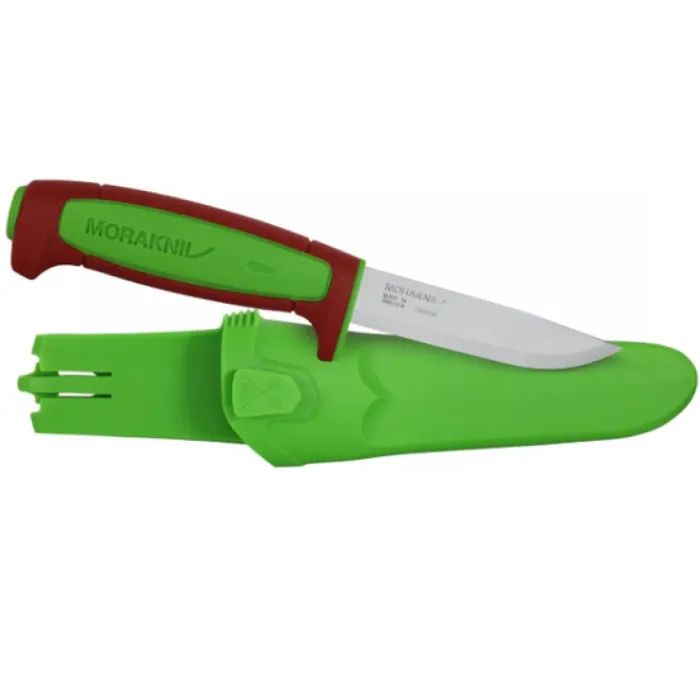 Нож Morakniv Basic 511 LE 2024 carbon steel Ivy Green/Dala Red (14281) изображение 10