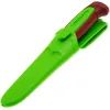 Нож Morakniv Basic 511 LE 2024 carbon steel Ivy Green/Dala Red (14281) изображение 11