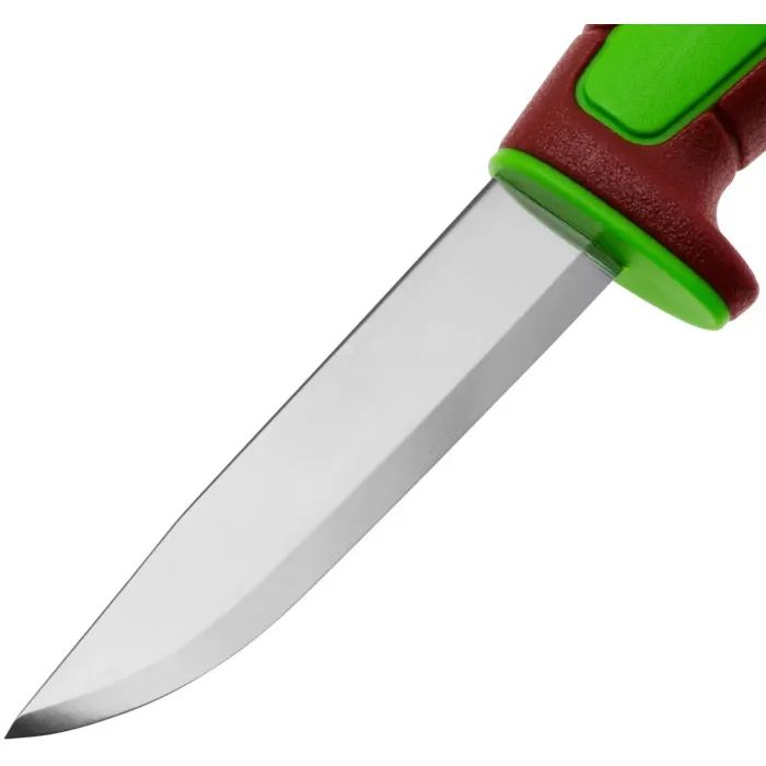 Нож Morakniv Basic 511 LE 2024 carbon steel Ivy Green/Dala Red (14281) изображение 6