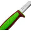 Нож Morakniv Basic 511 LE 2024 carbon steel Ivy Green/Dala Red (14281) изображение 7