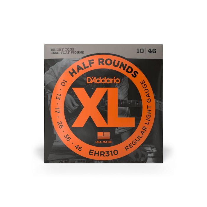 Струны для гитары D'Addario XL Half Rounds Regular Light (10-46) (EHR310)