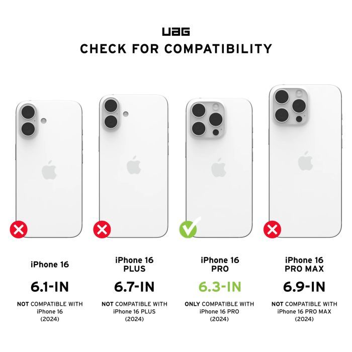 Чехол для мобильного телефона UAG iPhone 16 Pro Pathfinder SE Magsafe Geo Camo (114471114033) изображение 7