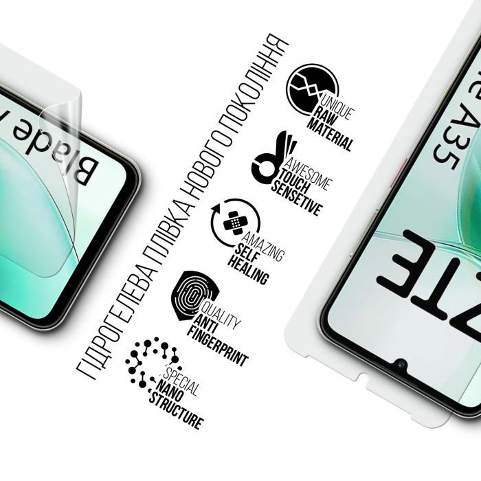 Плівка захисна Armorstandart ZTE Blade A35 4G (ARM81501) зображення 2