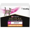 Вологий корм для кішок Purina Pro Plan Veterinary Diets UR ST/OX Urinary З куркою 10 x 85 г (8445290093592)