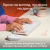 Клавіатура Logitech POP Icon Keys Bluetooth UA Off-White (920-013072) зображення 3
