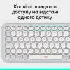 Клавиатура Logitech POP Icon Keys Bluetooth UA Off-White (920-013072) изображение 8