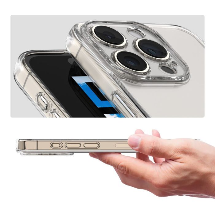 Чехол для мобильного телефона BeCover Apple iPhone 16 Pro Max Transparancy (712281) изображение 3