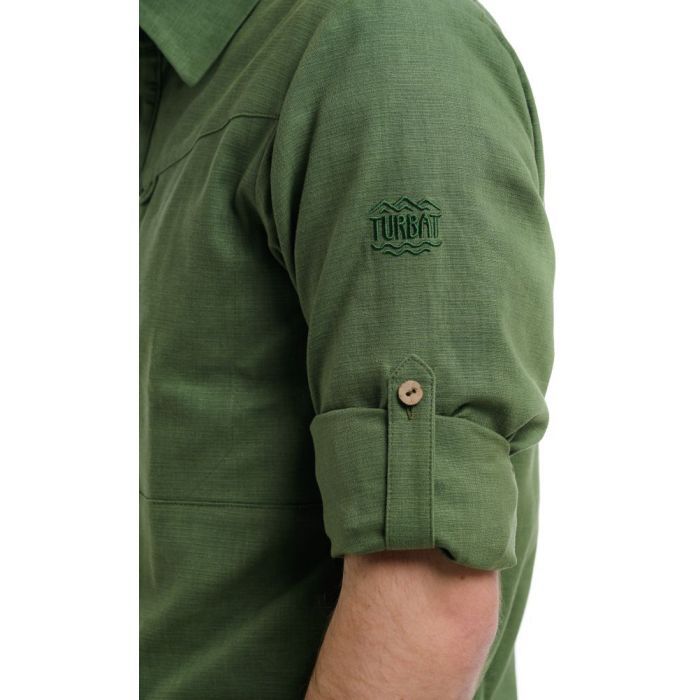 Сорочка Turbat Amazonka Hemp Mns bronze green L (012.004.4187) изображение 4