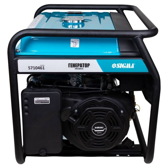 Генератор Sigma 2.8/3.0kW ручной запуск (5710401) изображение 6