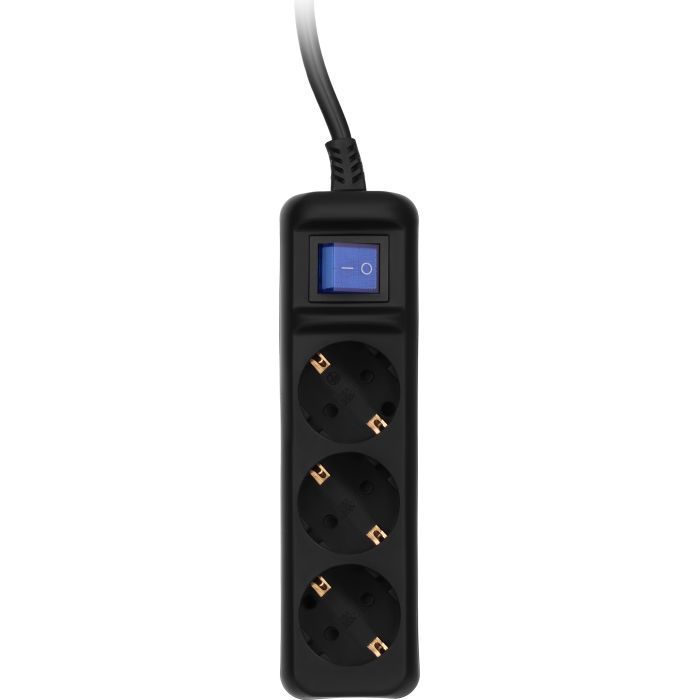 Сетевой удлинитель 2E 2E-U03ESM3BK изображение 2