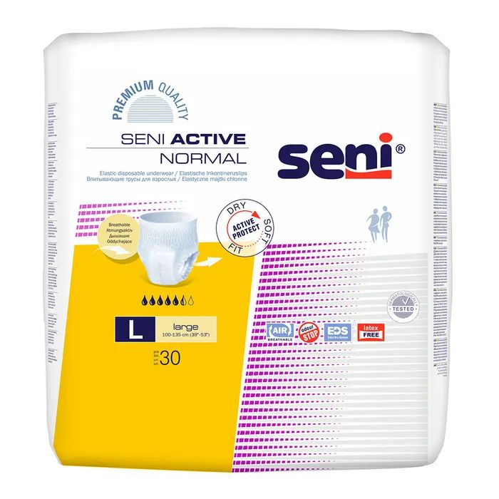 Подгузники для взрослых Seni Трусики Active Large 30 шт (5900516693886)