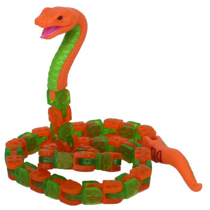 Интерактивная игрушка Zing Klixx Creaturez - Fidget Питон зелено-красный (KX130P_A) изображение 2