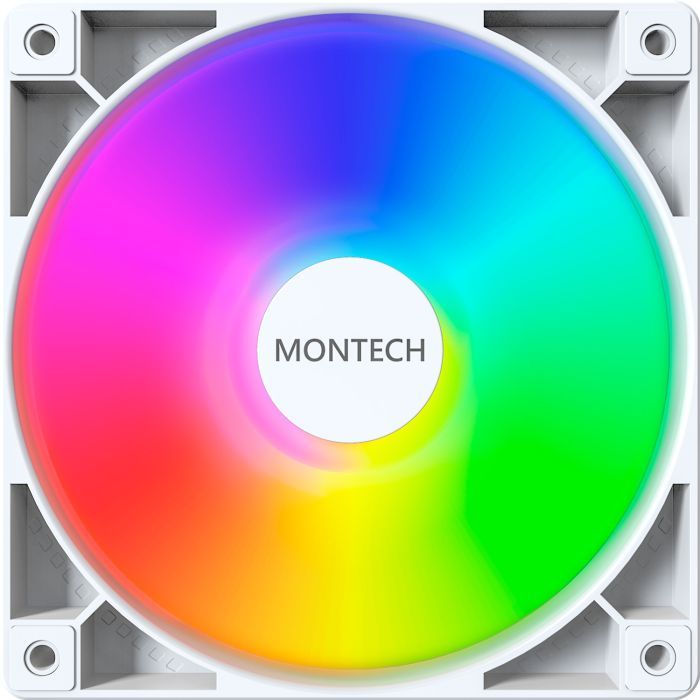 Кулер до корпусу MONTECH GF120 PWM WHITE зображення 2