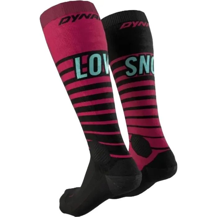 Носки Dynafit FT Graphic Socks 71613 6561 - 43-46 - блакитний/бордовий (016.002.2610)