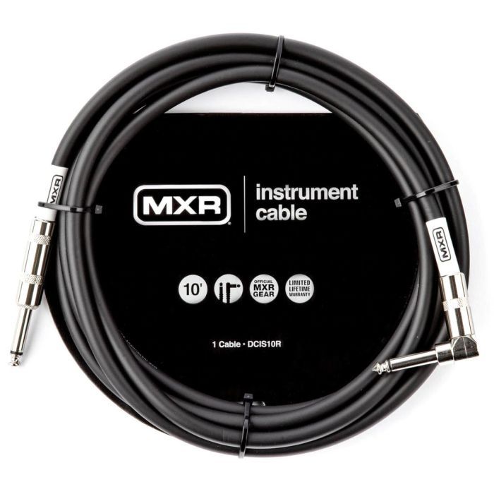 Инструментальный кабель MXR Standard Instrument Cable Straight/Right 3m (DCIS10R) изображение 6