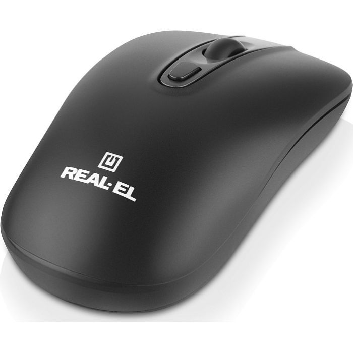 Мышка REAL-EL RM-350W Wireless Black/Gray (EL123200043) изображение 5