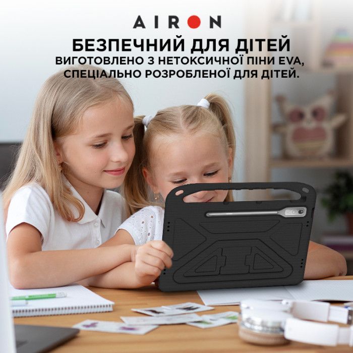 Чехол для планшета AirOn EVA Premium Lenovo Tab P12 12.7 black (4822352781132) изображение 6