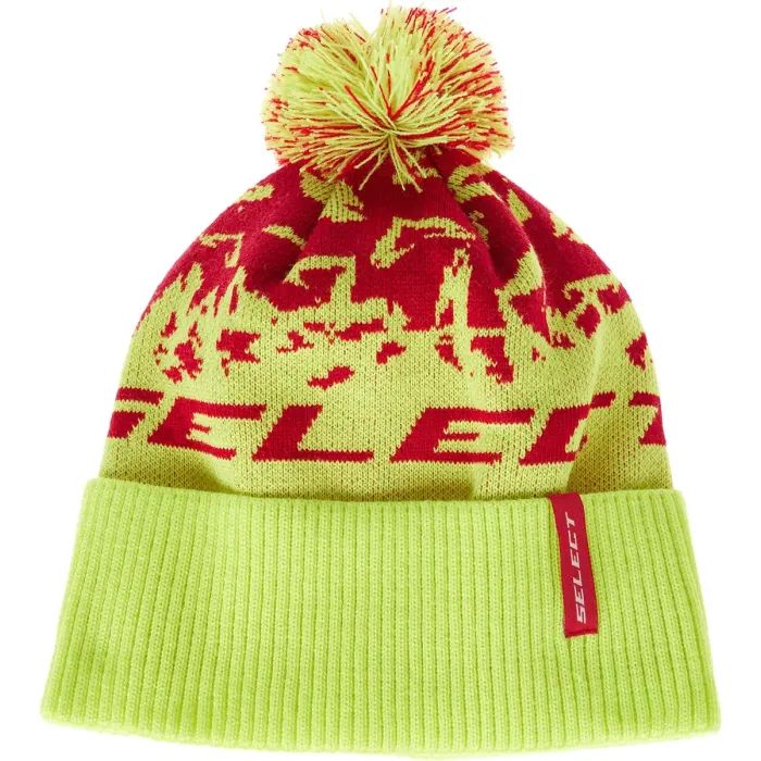 Шапка Select Pompon Hat 58 Yellow Red (1870.79.23) изображение 4