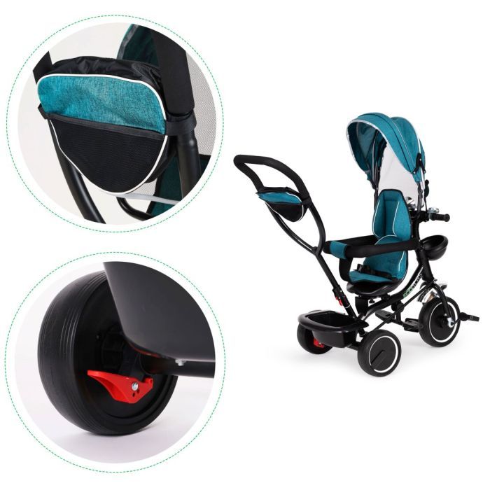Детский велосипед Ecotoys Comfort С поворотным сиденьем Red (JM-066-9 RED) изображение 6