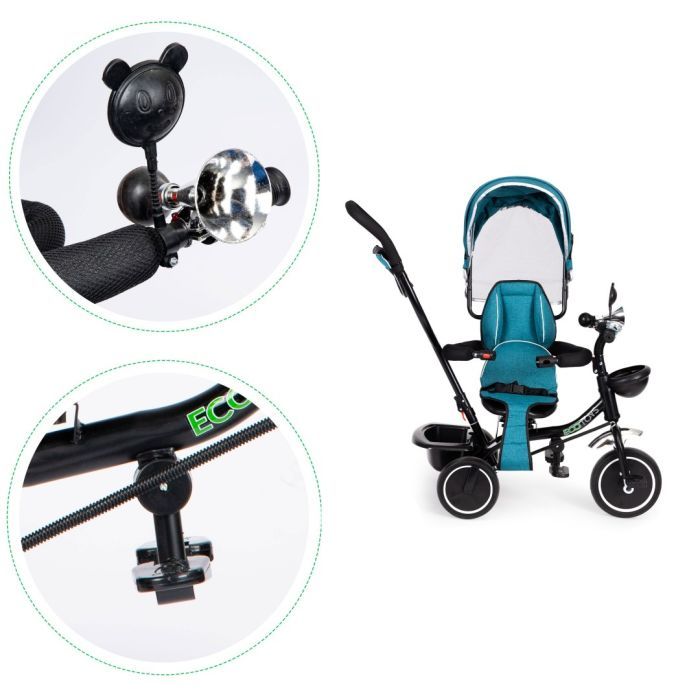 Детский велосипед Ecotoys Comfort С поворотным сиденьем Red (JM-066-9 RED) изображение 7