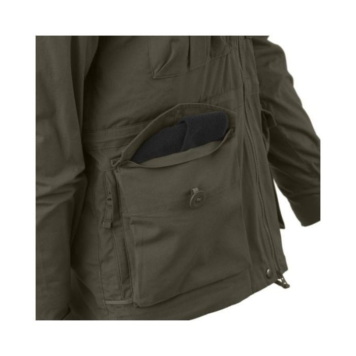Куртка Helikon-Tex SAS Smock - Duracanvas - Taiga Green розмір XL (KU-SAS-DC-09-B06) зображення 10