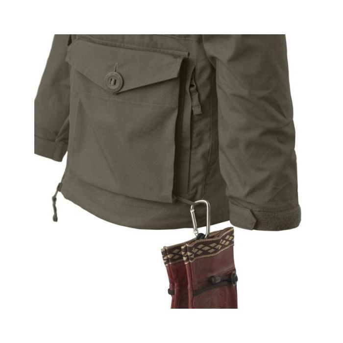 Куртка Helikon-Tex SAS Smock - Duracanvas - Taiga Green розмір XL (KU-SAS-DC-09-B06) зображення 11