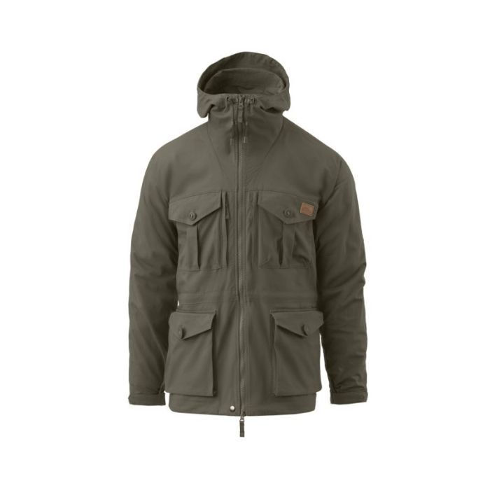 Куртка Helikon-Tex SAS Smock - Duracanvas - Taiga Green розмір XL (KU-SAS-DC-09-B06) зображення 3