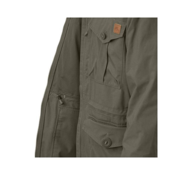 Куртка Helikon-Tex SAS Smock - Duracanvas - Taiga Green розмір XL (KU-SAS-DC-09-B06) зображення 7