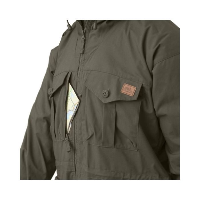 Куртка Helikon-Tex SAS Smock - Duracanvas - Taiga Green розмір XL (KU-SAS-DC-09-B06) зображення 8