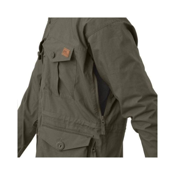 Куртка Helikon-Tex SAS Smock - Duracanvas - Taiga Green розмір XL (KU-SAS-DC-09-B06) зображення 9