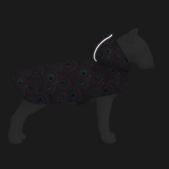 Дождевик для животных WAUDOG Clothes Накидка с капюшоном Глаз монстра XS (355-4049) изображение 5