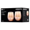 Набір склянок Ardesto Black Mars Amber 480мл, 2шт, скло, золотистий (AR2648G) зображення 4
