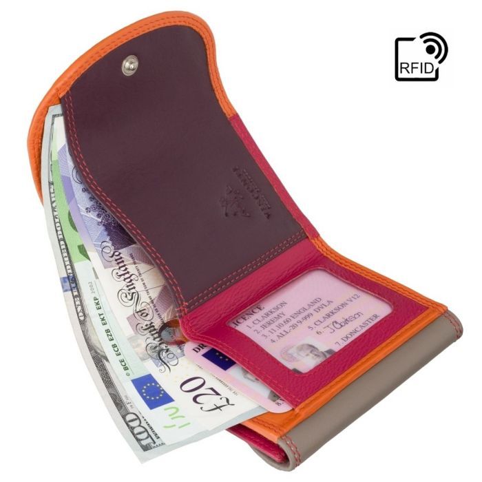 Гаманець Visconti RB126 Zanzibar Orange Multi (RB126 ORG M) зображення 6