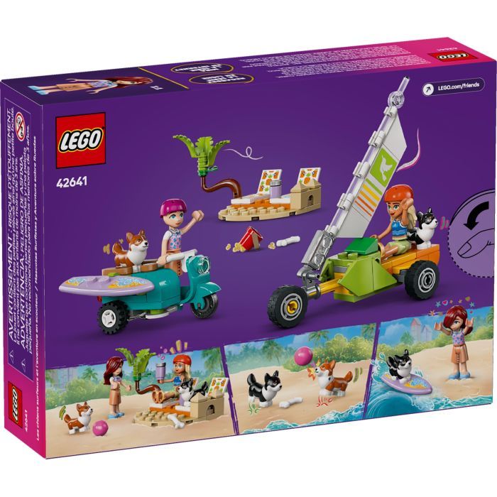 Конструктор LEGO Friends Собачьи приключения на серфе и скутере (42641) изображение 8