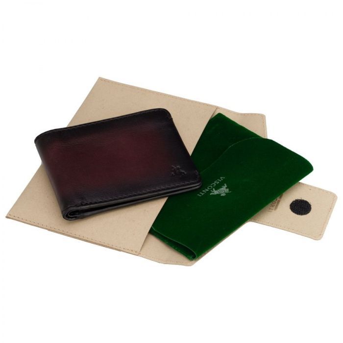 Кошелек Visconti MT90 Vespa Burgundy Burnish (MT90 B/BG) изображение 8