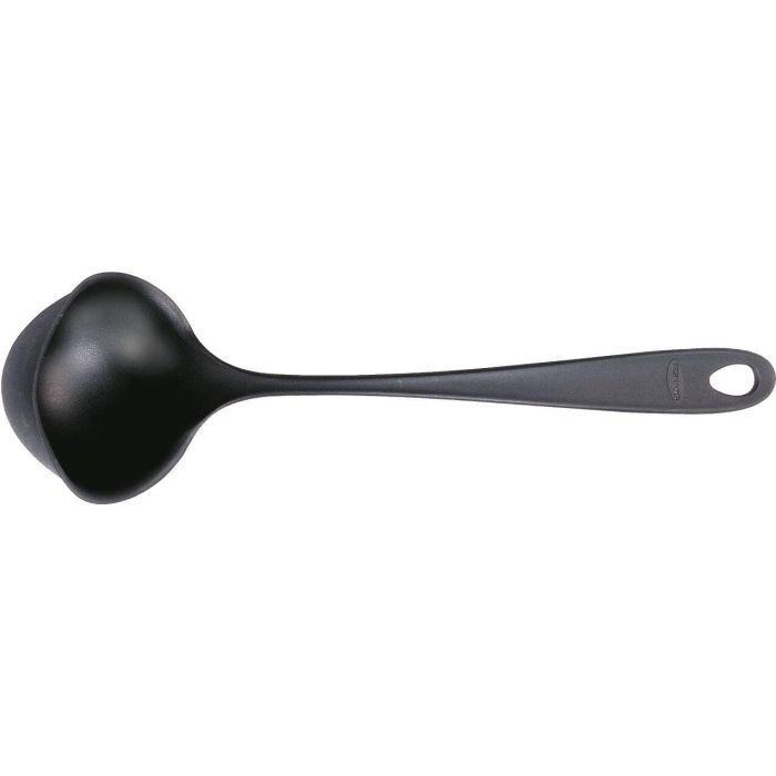 Ополоник Fiskars Essential, 28см, пластик, чорний (1065594)