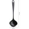 Ополоник Fiskars Essential, 28см, пластик, чорний (1065594) зображення 4