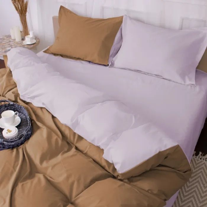 Постільна білизна MirSon Poplin Line 054 + 015 Cabading 110x140 (2200006277590) зображення 2