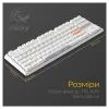 Клавиатура Ducky One 3 TKL Cherry MX Brown RGB UA USB White (DKON2187ST-BUAPXPWWWSC1) изображение 11