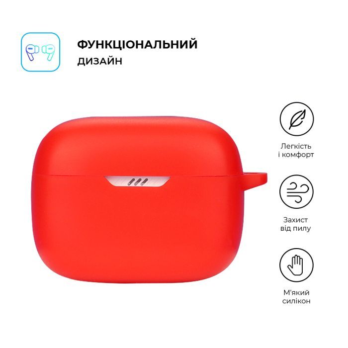 Чехол для наушников Armorstandart Hang Case для JBL Tune 235 NC Red (ARM80437) изображение 2